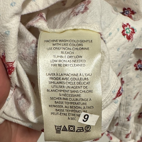 Free People Floral Printed Scoop Neck Sleeveless Low Back Tunic - Picture 7 of 7